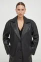 Δερμάτινο παλτό 2NDDAY2ND Vice - Dense Leather Γυναικεία
