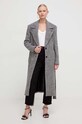Шерстяное пальто Karl Lagerfeld чёрный 240W1502