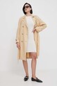 Trench kabát Tommy Hilfiger WW0WW41900 béžová SS24