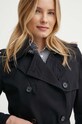 Lauren Ralph Lauren trencz bawełniany 200934375 czarny SS24