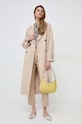 Weekend Max Mara płaszcz wełniany 2415011031600 beżowy SS24