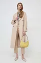 Weekend Max Mara cappotto in lana beige