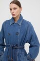 Baloner od trapera Weekend Max Mara 2415011041600 mornarsko plava