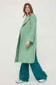 Вовняне пальто MAX&Co. зелений