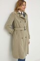 United Colors of Benetton płaszcz zielony 23ZXDN05U