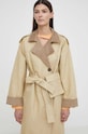 Résumé płaszcz bawełniany AlimaRS Coat 20941139 beżowy SS24