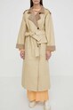 Хлопковое пальто Résumé AlimaRS Coat бежевый 20941139