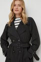 Sisley trencz czarny 2B9ALN03T