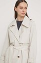 Trench kabát Abercrombie & Fitch béžová KI144.4041.477