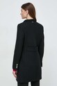 Odzież Morgan płaszcz wełniany GBLACK GBLACK.NOIR czarny