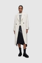 bianco AllSaints cappotto in lana MABEL WINNIE Donna