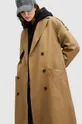 AllSaints cappotto in cotone WYATT marrone