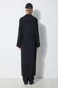 MM6 Maison Margiela palton de lana S62AA0081 negru SS24