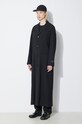 MM6 Maison Margiela palton de lana negru S62AA0081