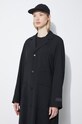 MM6 Maison Margiela palton de lana S62AA0081 negru