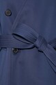 Kenzo trench coat Solid Elongated Kimono Trench FE52MA0729OV.77 navy