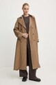 Тренч Bruuns Bazaar CornusBBAdelena jacket BBW3918 зелений SS24
