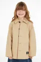 μπεζ Παιδικό παλτό Calvin Klein Jeans Για κορίτσια