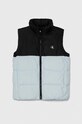 Calvin Klein Jeans bezrękawnik dziecięcy bez kaptura niebieski IB0IB01981.128.176.PPYH