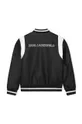 Детская куртка-бомбер Karl Lagerfeld чёрный
