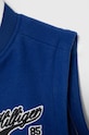 Chłopiec Tommy Hilfiger kurtka bomber dziecięca z domieszką wełny KB0KB08879.PPYH niebieski