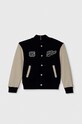 Tommy Hilfiger bluza bawełniana dziecięca aplikacja granatowy KS0KS00541.128.176.PPYH