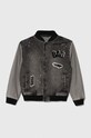 Sisley kurtka bomber dziecięca nieocieplane czarny 2DW2YN00Y.G.Seasonal