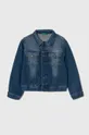 modra Otroška jeans jakna United Colors of Benetton Fantovski