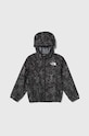 The North Face kurtka dziecięca NEVER STOP HOODED WINDWALL JACKET pozostałe szary NF0A86TQ