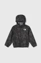 grigio The North Face giacca bambino/a NEVER STOP HOODED WINDWALL JACKET Ragazzi