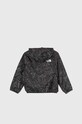 The North Face kurtka dziecięca NEVER STOP HOODED WINDWALL JACKET NF0A86TQ szary SS24