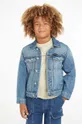 modra Otroška jeans jakna Calvin Klein Jeans Fantovski