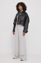 Calvin Klein kurtka skórzana K20K206312 czarny SS24