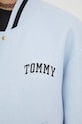 Tommy Jeans kurtka bomber z domieszką wełny DW0DW17236