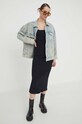 Tommy Jeans geacă din denim DW0DW16995 albastru SS24