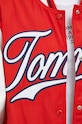 Bomber bunda Tommy Jeans DW0DW17233 červená