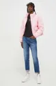 Куртка Tommy Jeans рожевий