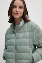 Péřová bunda Calvin Klein Jeans zelená J20J222585