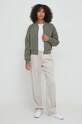 Calvin Klein Jeans kurtka bomber J20J222587 zielony SS24