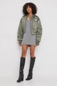 Calvin Klein Jeans kurtka bomber J20J222591 zielony SS24
