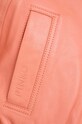 Pinko giacca in pelle stile bomber 102988.A1NL arancione