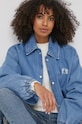 Calvin Klein Jeans kurtka jeansowa niebieski J20J223258