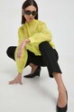 Twinset kurtka bomber żółty 241TP2020