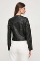 Îmbrăcăminte Patrizia Pepe geaca de piele CO0361.L1HZ negru