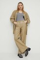 2NDDAY kurtka bomber 2ND Edition Guy TT - Soft PU beżowy 2241116834