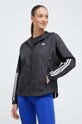 adidas Performance kurtka treningowa Hyperglam IS8036 czarny SS24