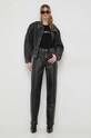 Miss Sixty giacca di jeans 6T4WJ1190000 nero SS24