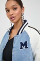 Miss Sixty kurtka bomber puchowa 6T4YJ0860000 niebieski