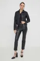 Μπουφάν Karl Lagerfeld Jeans μαύρο