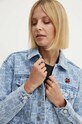 Dkny kurtka jeansowa HEART OF NY niebieski D2B4A115